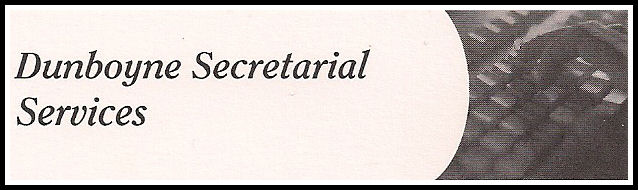 Dunboyne Secretarial Services - Tel No. 01 825 2581